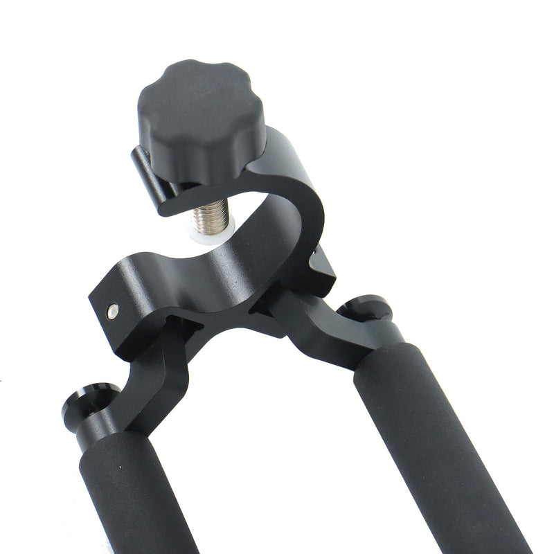 DURAFORCE Quick-Setup Aluminum Bipod w/ Center Head for GPS Pole Survey