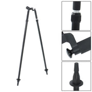 DURAFORCE Quick-Setup Aluminum Bipod w/ Center Head for GPS Pole Survey