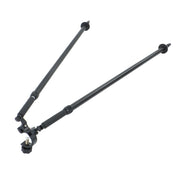 DURAFORCE Quick-Setup Aluminum Bipod w/ Center Head for GPS Pole Survey