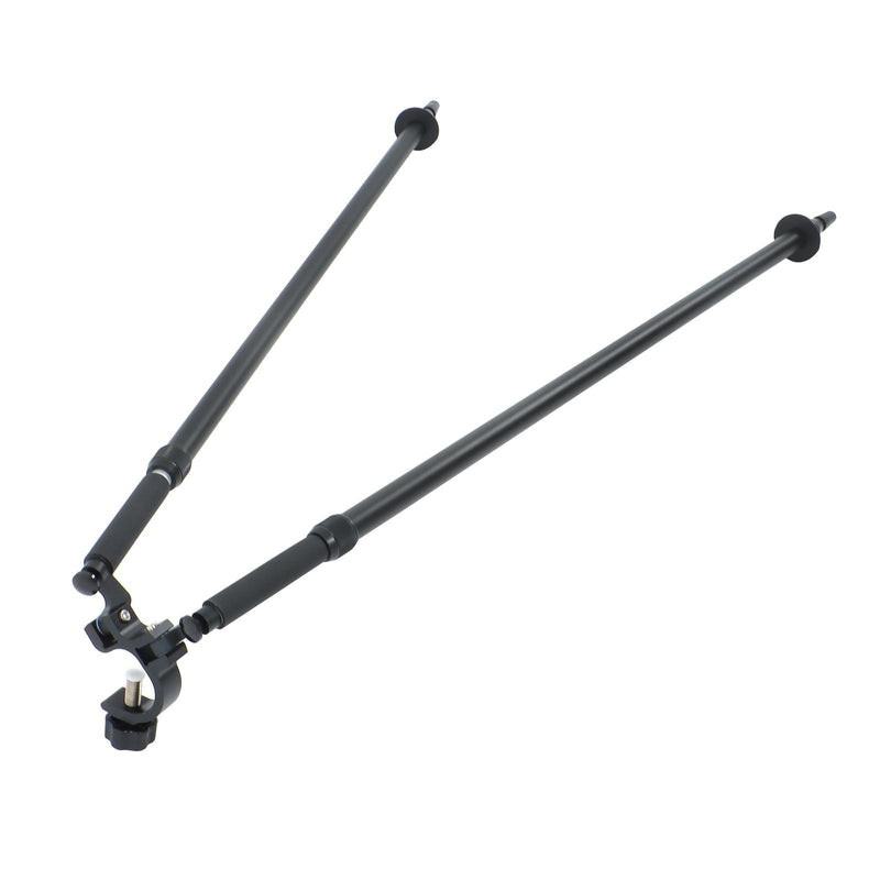 DURAFORCE Quick-Setup Aluminum Bipod w/ Center Head for GPS Pole Survey
