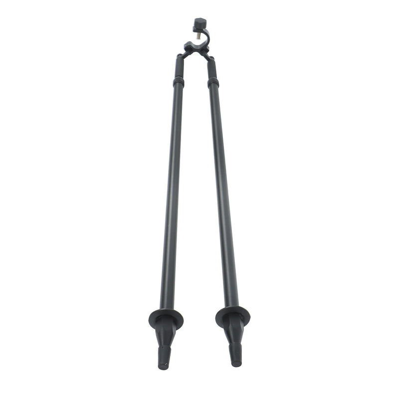 DURAFORCE Quick-Setup Aluminum Bipod w/ Center Head for GPS Pole Survey