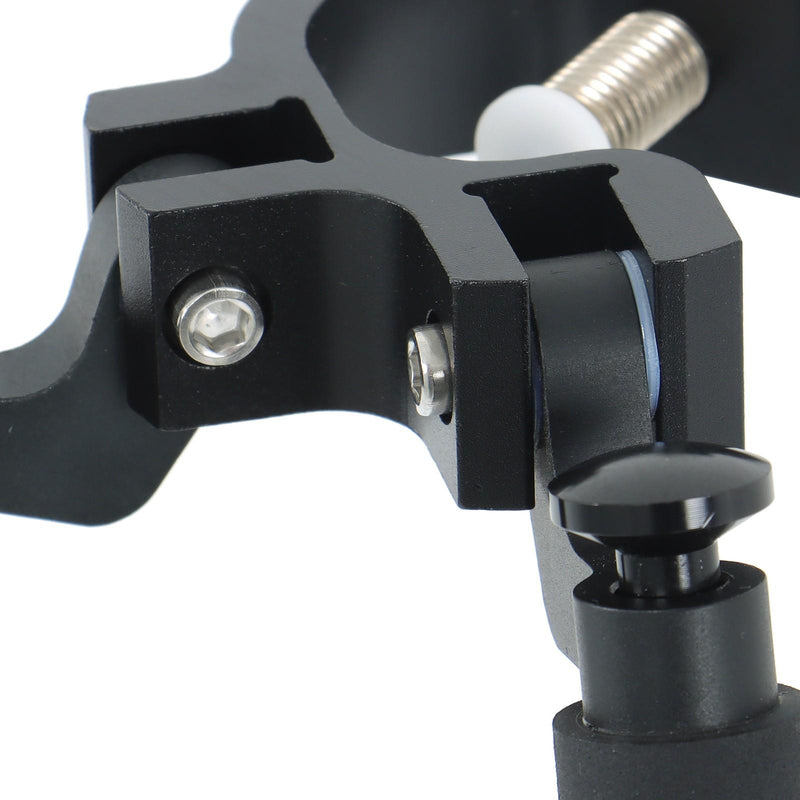 DURAFORCE Quick-Setup Aluminum Bipod w/ Center Head for GPS Pole Survey