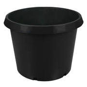 DURAFORCE 5Pcs 20 Gallon Black Injection Molding Plant Flower Pot Nursery Containers