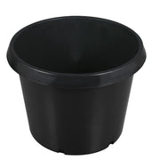 DURAFORCE 5Pcs 20 Gallon Black Injection Molding Plant Flower Pot Nursery Containers