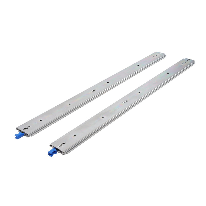 DURAFORCE 40" Heavy Duty Drawer Slides 500 Lbs Ball Bearing with Secure Lock