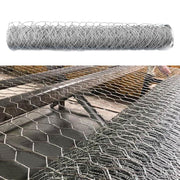 DURAFORCE 72" × 150' 2" Holes Galvanized Poultry Net - Metal Fencing / Chicken Wire