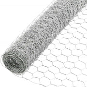 DURAFORCE 72" × 150' 2" Holes Galvanized Poultry Net - Metal Fencing / Chicken Wire