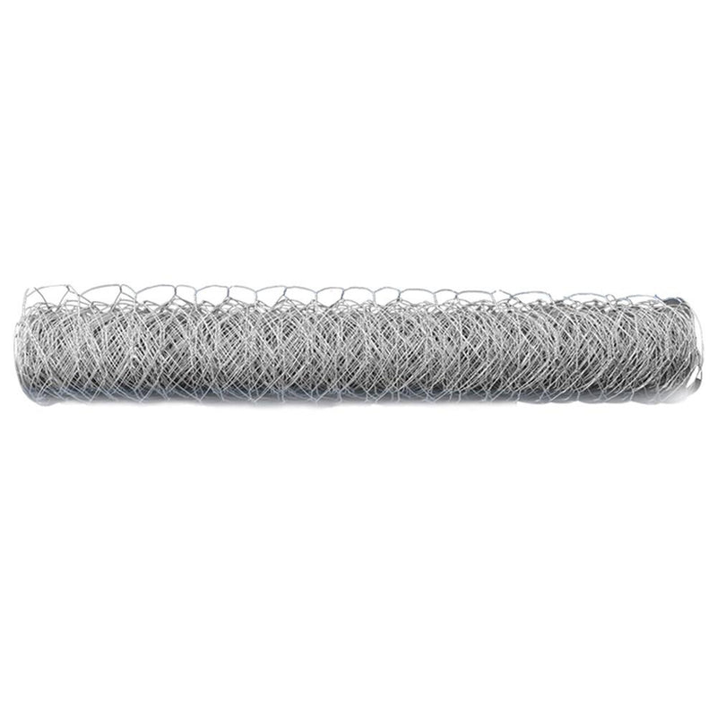 DURAFORCE 72" × 150' 2" Holes Galvanized Poultry Net - Metal Fencing / Chicken Wire