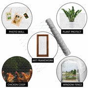 DURAFORCE 72" × 150' 2" Holes Galvanized Poultry Net - Metal Fencing / Chicken Wire