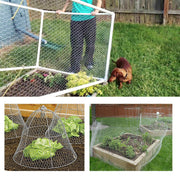 DURAFORCE 72" × 150' 2" Holes Galvanized Poultry Net - Metal Fencing / Chicken Wire