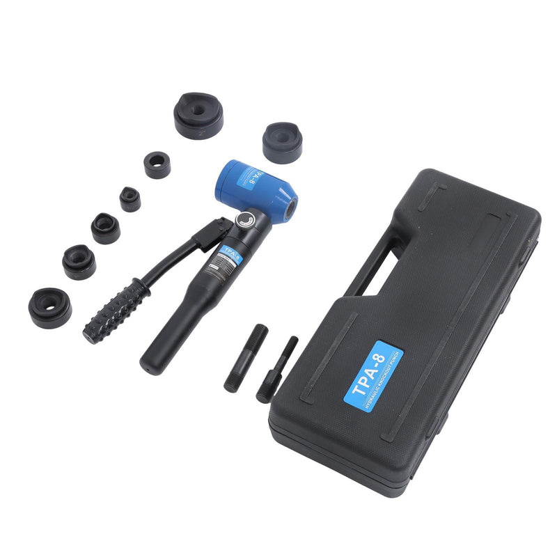 DURAFORCE 1/2 to 2 inch Hydraulic Knockout Hole Punch Driver Kit Metal Sheet Puncher