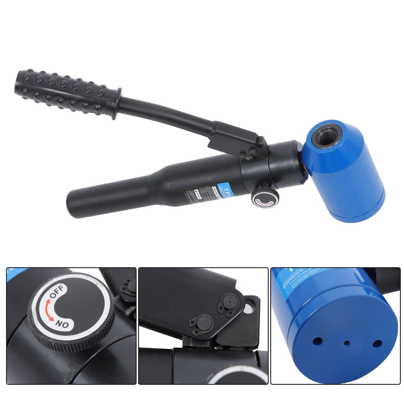 DURAFORCE 1/2 to 2 inch Hydraulic Knockout Hole Punch Driver Kit Metal Sheet Puncher