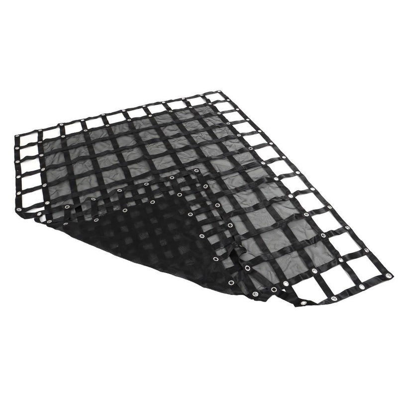 DURAFORCE Heavy Duty Cargo Net 6.75' x 8' FT For Pickup Trucks W/Cam Buckles & S-Hooks