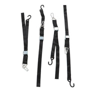 DURAFORCE Heavy Duty Cargo Net 6.75' x 8' FT For Pickup Trucks W/Cam Buckles & S-Hooks