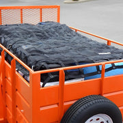 DURAFORCE Heavy Duty Cargo Net 6.75' x 8' FT For Pickup Trucks W/Cam Buckles & S-Hooks