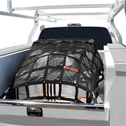 DURAFORCE Heavy Duty Cargo Net 6.75' x 8' FT For Pickup Trucks W/Cam Buckles & S-Hooks