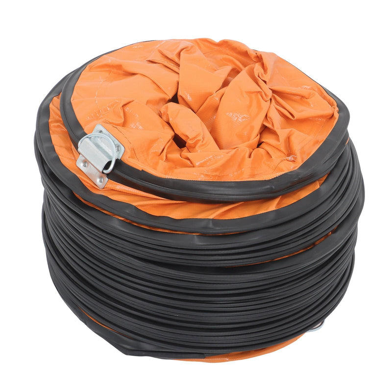DURAFORCE 8" Portable Extractor Fan 16.4FT Duct Hose 180W 900CFM Air Mover Blower Fan