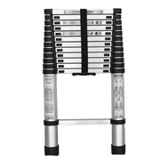 DURAFORCE 14.5FT Aluminum Extension Telescoping Heavy Duty Lightweight Step Ladder 330lbs