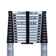 DURAFORCE 14.5FT Aluminum Extension Telescoping Heavy Duty Lightweight Step Ladder 330lbs