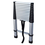DURAFORCE 14.5FT Aluminum Extension Telescoping Heavy Duty Lightweight Step Ladder 330lbs