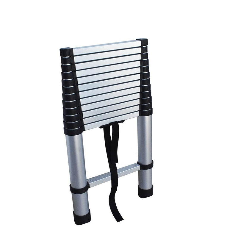 DURAFORCE 14.5FT Aluminum Extension Telescoping Heavy Duty Lightweight Step Ladder 330lbs