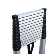 DURAFORCE 14.5FT Aluminum Extension Telescoping Heavy Duty Lightweight Step Ladder 330lbs