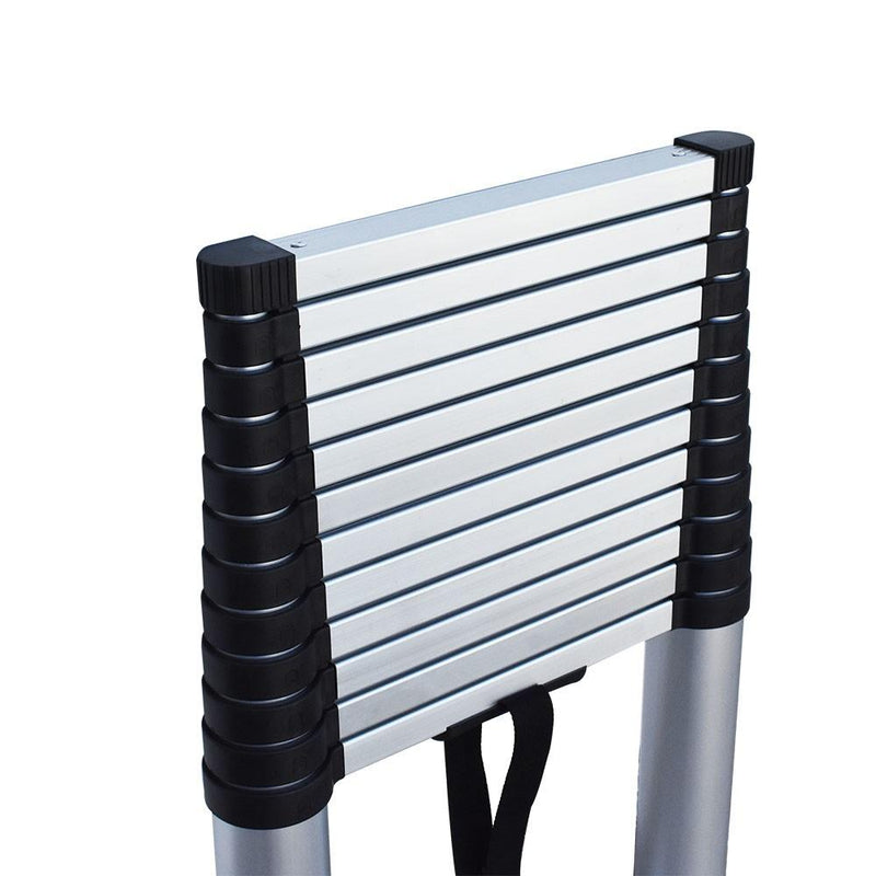 DURAFORCE 14.5FT Aluminum Extension Telescoping Heavy Duty Lightweight Step Ladder 330lbs