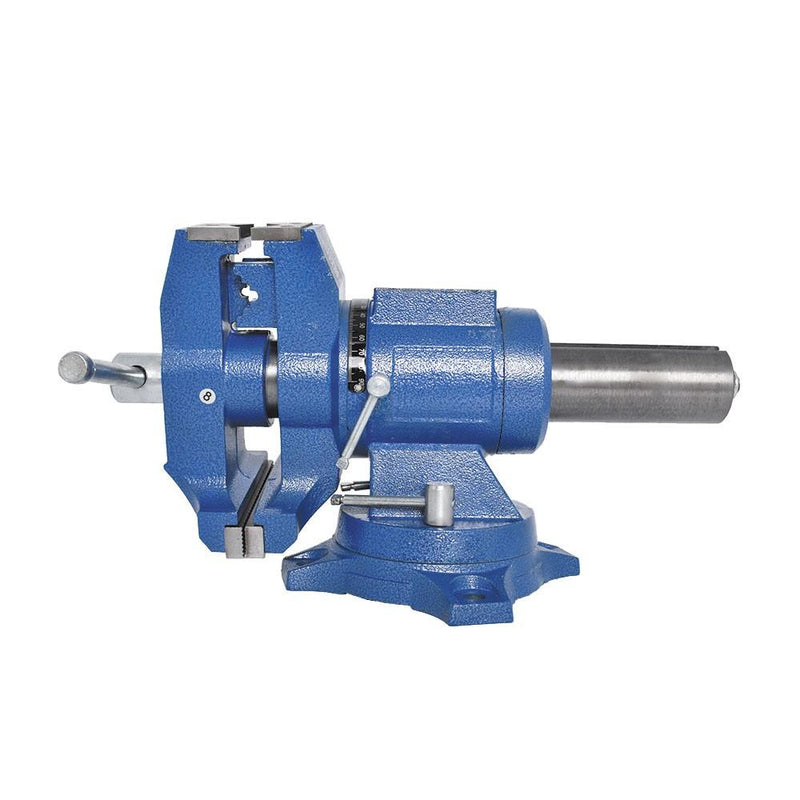 DURAFORCE Heavy Duty 5" Multi-Purpose 360 Degrees Rotation Swivel Base Rotating Bench Vise