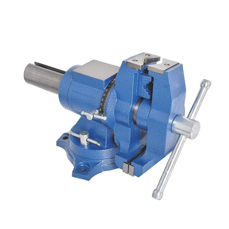 DURAFORCE Heavy Duty 5" Multi-Purpose 360 Degrees Rotation Swivel Base Rotating Bench Vise