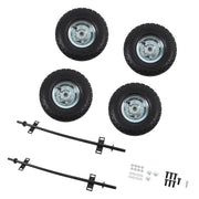 DURAFORCE Wheel Kit For 9000 8750 6500 Watt 10" Pneumatic Generator