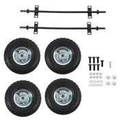 DURAFORCE Wheel Kit For 9000 8750 6500 Watt 10" Pneumatic Generator