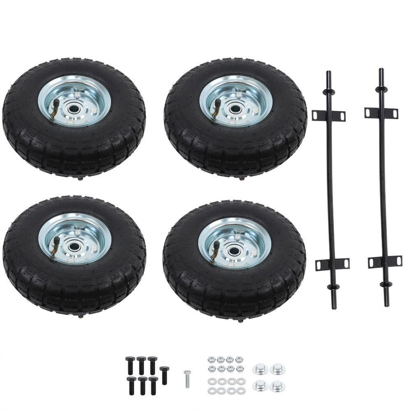 DURAFORCE Wheel Kit For 9000 8750 6500 Watt 10" Pneumatic Generator