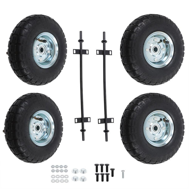 DURAFORCE Wheel Kit For 9000 8750 6500 Watt 10" Pneumatic Generator