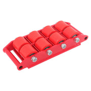 DURAFORCE 12T 26400Lbs 360° Heavy Duty Machinery Mover Machine Dolly Skate Roller Trolley