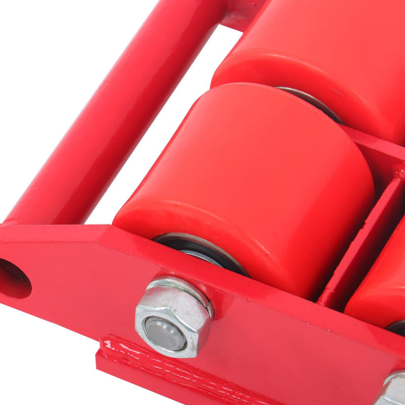 DURAFORCE 12T 26400Lbs 360° Heavy Duty Machinery Mover Machine Dolly Skate Roller Trolley