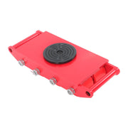 DURAFORCE 12T 26400Lbs 360° Heavy Duty Machinery Mover Machine Dolly Skate Roller Trolley