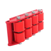 DURAFORCE 12T 26400Lbs 360° Heavy Duty Machinery Mover Machine Dolly Skate Roller Trolley