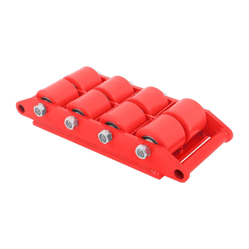 DURAFORCE 12T 26400Lbs 360° Heavy Duty Machinery Mover Machine Dolly Skate Roller Trolley