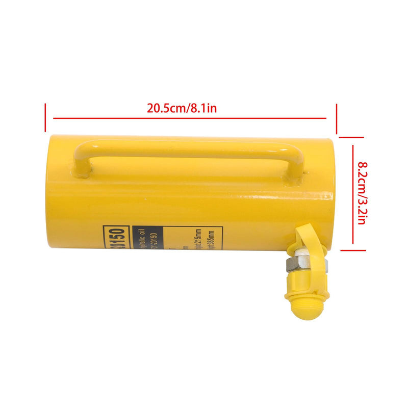 DURAFORCE 20T Hydraulic Cylinder Jack Single Acting Lifting Cylinders with 6 inch Stroke