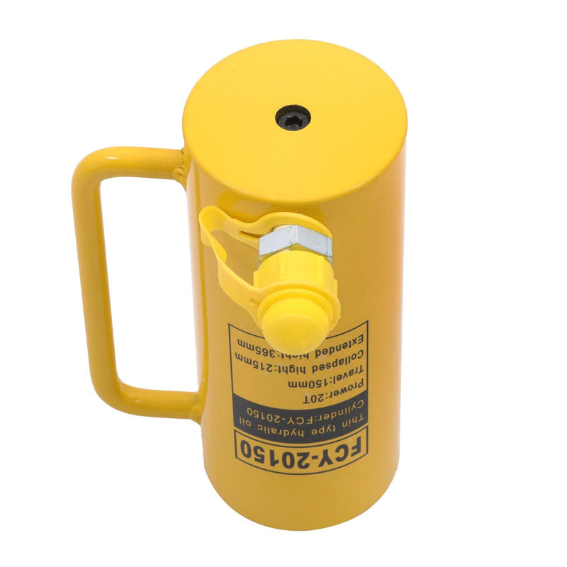 DURAFORCE 20T Hydraulic Cylinder Jack Single Acting Lifting Cylinders with 6 inch Stroke