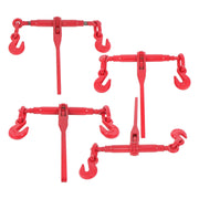 DURAFORCE 4PCS 9200lbs Load Binders Ratchet Chain Binders 3/8in-1/2in Width 24"-30"