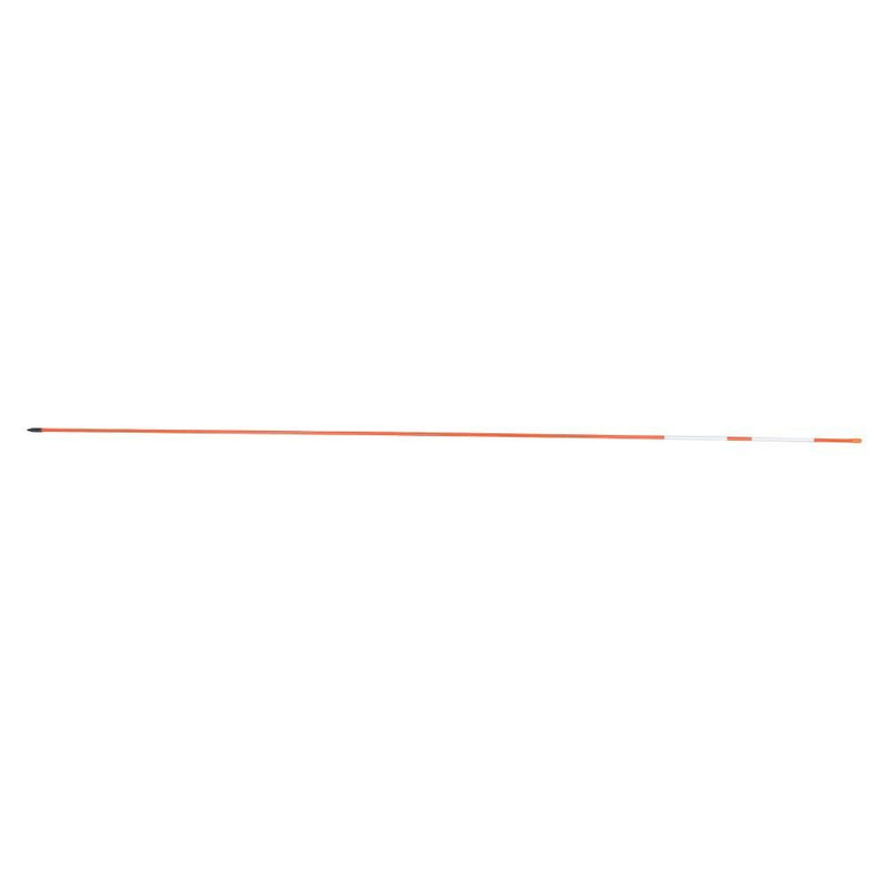 DURAFORCE 100× Orange Reflective Markers 5/16" Diameter Driveway Markers Snow Stakes 6Feet