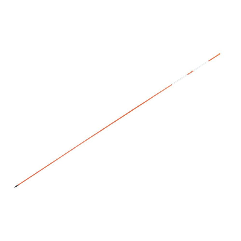 DURAFORCE 100× Orange Reflective Markers 5/16" Diameter Driveway Markers Snow Stakes 6Feet
