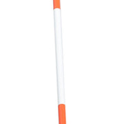 DURAFORCE 100× Orange Reflective Markers 5/16" Diameter Driveway Markers Snow Stakes 6Feet