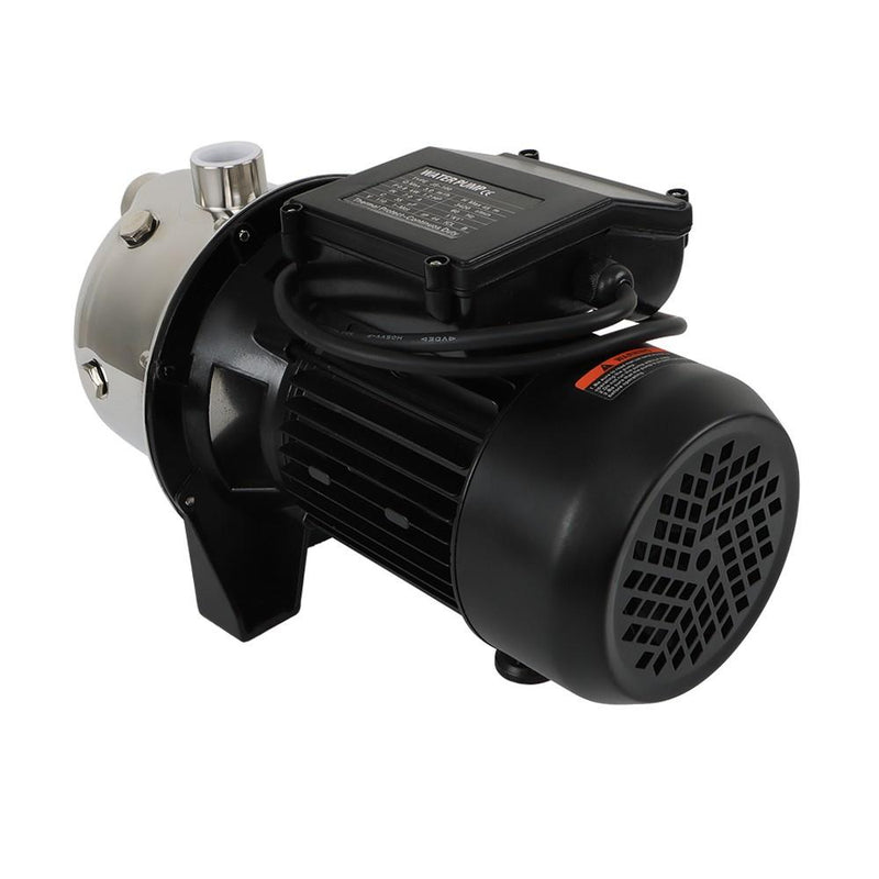 DURAFORCE Shallow Well Booster Jet Stainless Steel Irrigation Pump 1209GPH 115V 1.2HP