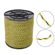 DURAFORCE 5200Ft 1/8 inch Electric Fence Wire Fencing Polywire Horse Cattle Livestock