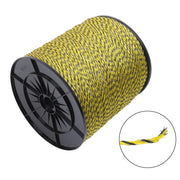DURAFORCE 5200Ft 1/8 inch Electric Fence Wire Fencing Polywire Horse Cattle Livestock