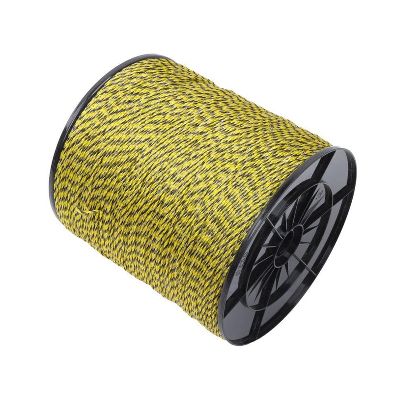 DURAFORCE 5200Ft 1/8 inch Electric Fence Wire Fencing Polywire Horse Cattle Livestock