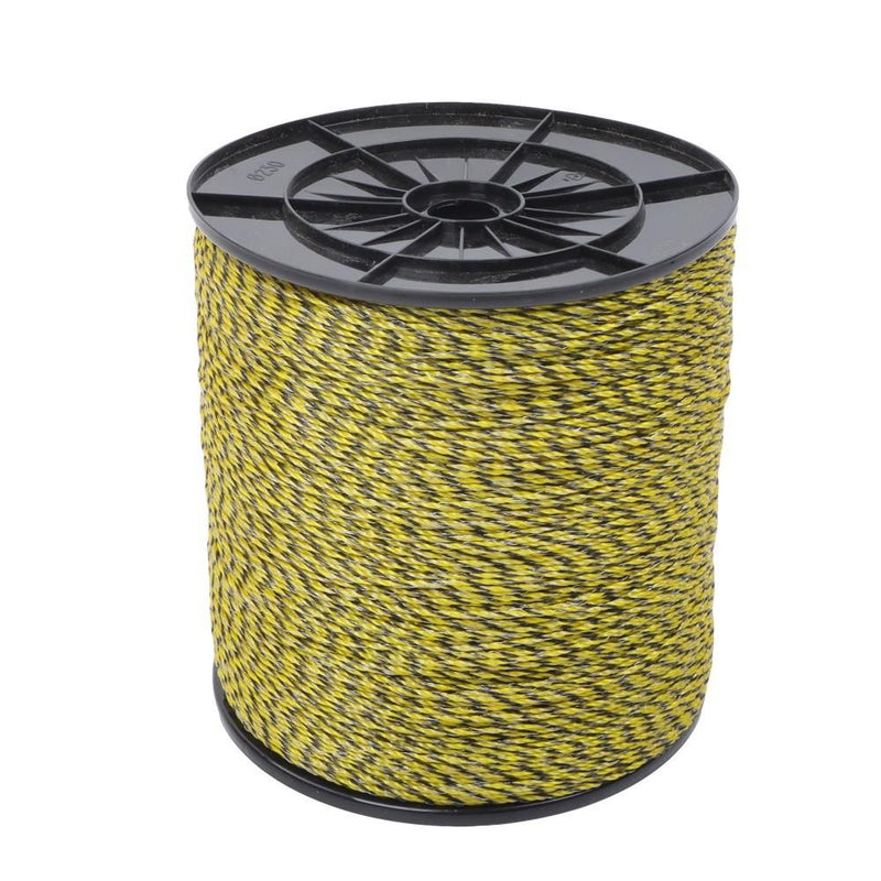 DURAFORCE 5200Ft 1/8 inch Electric Fence Wire Fencing Polywire Horse Cattle Livestock