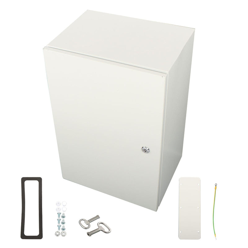 DURAFORCE NEMA 4X Carbon Steel IP65 Waterproof 24x16x12'' Electrical Junction Box